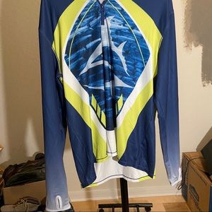 Loco Skailz Mens Swarm Quarter Zip Hoodie Large